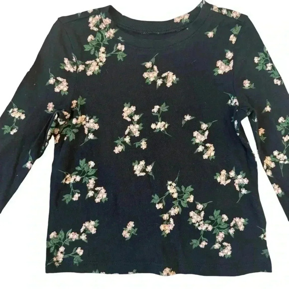 Old Navy Printed Long-Sleeve T-Shirt for Baby Girls - Picture 2 of 4